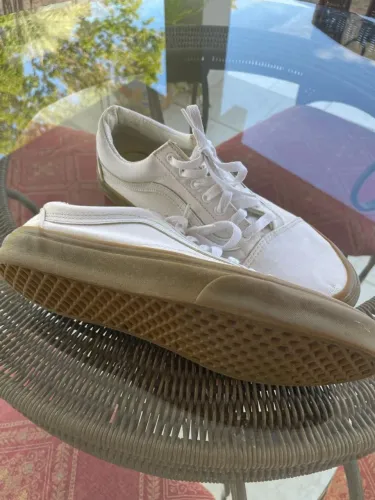 Tênis masculino Vans branco Tamanho 41