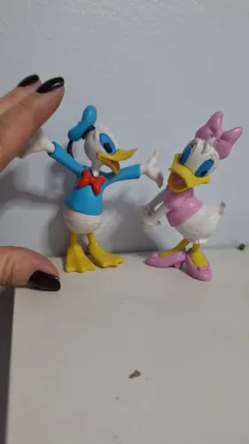 Miniaturas disney Donald e dayse