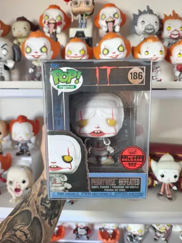 Funko Pop - Nft - Pennywise Defeated (999 Unidades) - #186