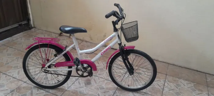 Bike infantil com cestinha
