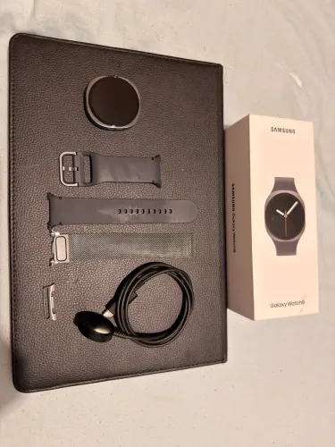 Samsung Galaxy Watch 8 LTE 44mm Grafite ? Seminovo com caixa