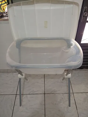 Banheira com Suporte e Trocador Burigotto Tchibum!