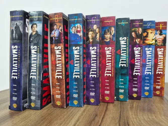DVDs Smallville coleção completa 10 temporadas