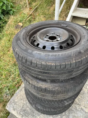 Rodas Aro 13 Fiat Ferro Palio Uno Pneus NOVOS