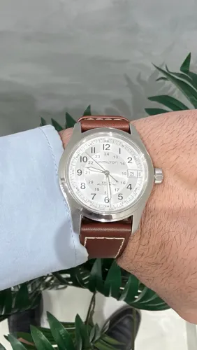 HAMILTON KHAKI KING AUTOMATIC, NOVO, SEM USO