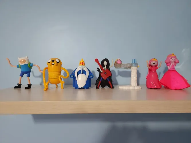 Hora de Aventura McDonald's - Coleção com 7 Bonecos (75,00 CADA)