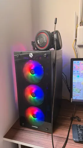 PC Ryzen 5 5600GT 16GB RAM 480GB + Monitor e Periféricos