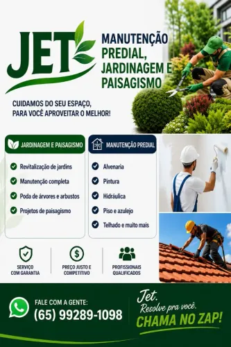Jardineiro jardinagem limpeza de terreno