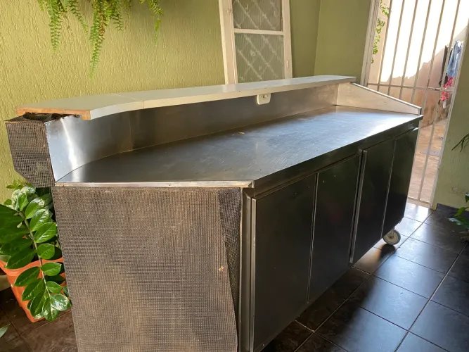 Balcão de inox 