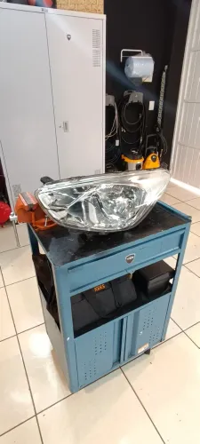 Farol Ford Ka 2019/2020 original cromado LE