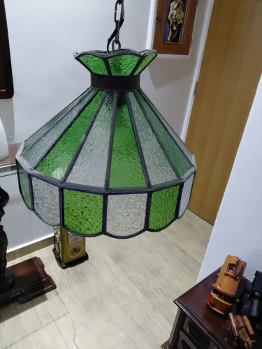 Lustre verde belo