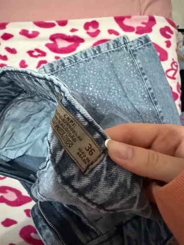 Calça brilho