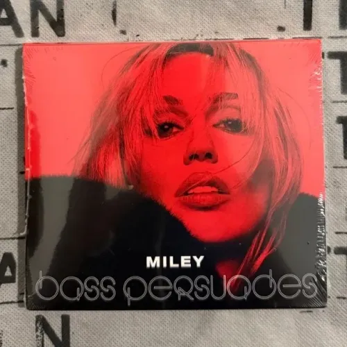 CD Miley Cyrus - Bass Persuades Lacrado Amazon Exclusive Capa Alternativa
