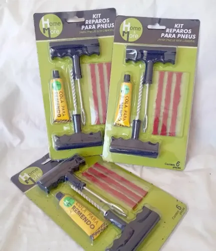 Kit Reparador de Pneu (8 unidades) - Entrega Grátis