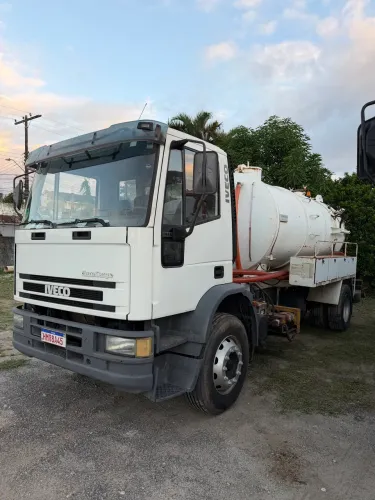 Caminhão iveco vácuo / hidrojato 
