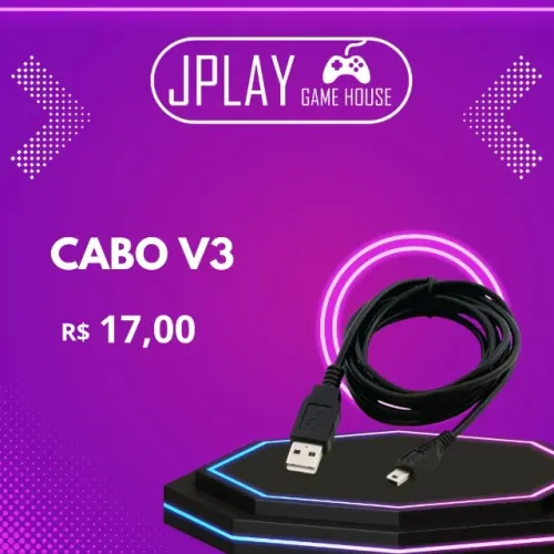 Cabo V3 controle Ps3