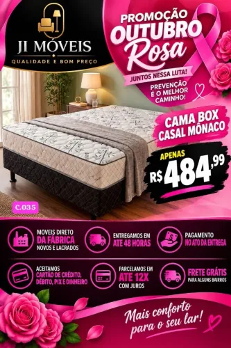 CAMA BOX MÔNACO SUPER PROMOÇÃO DIRETO DA FÁBRICA