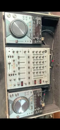 CDJ Pioneer+ Mixer+Case