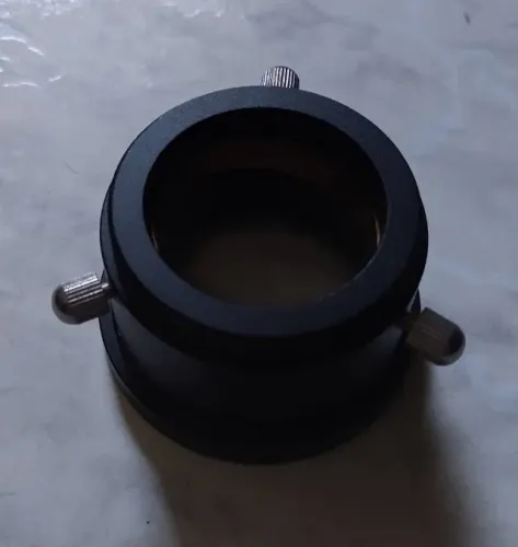 Adaptador M42x0,75 de 1,25" com anel de compressão Full Metal Telescópio Astronomia