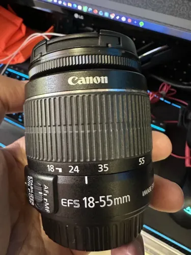 lente canon efs 18-55mm