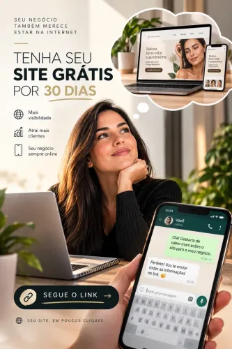 Criamos o Site Profissional do Seu Negócio em 24h ? 1º Mês GRÁTIS