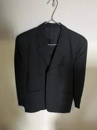 Terno preto, sem a calça, Brooksfield, tamanho P
