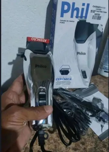 Máquina de cortar cabelo Philco