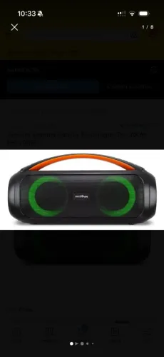 Caixa de som Britânia com 200W de potência! Desfrute de rádio, Bluetooth e muito mais.