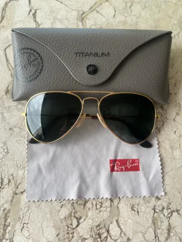 Óculos Rayban aviador usado