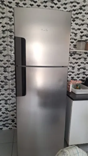 Geladeira Frost Free Duplex Consul 377 Litros Inox