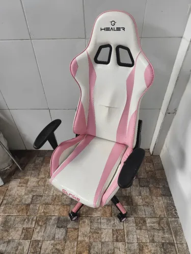 Cadeira Gamer Rosa usada