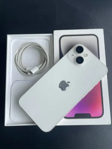 IPHONE 14 128GB BRANCO | NUNCA ABERTO | TODO ORIGINAL | ÚNICO DONO | CAIXA | CABO