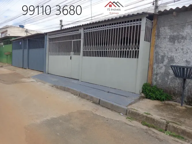 QR 411 Aceita Financiamento Linda Casa com 3 Quartos Escriturada em Samambaia Norte DF