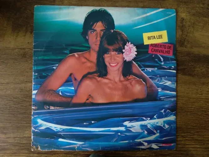 Capa Encarte Original Vinil LP Rita Lee Roberto de Carvalho (Sem o Disco)
