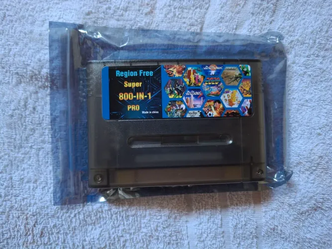 Cartucho Everdrive super nintendo 800in1