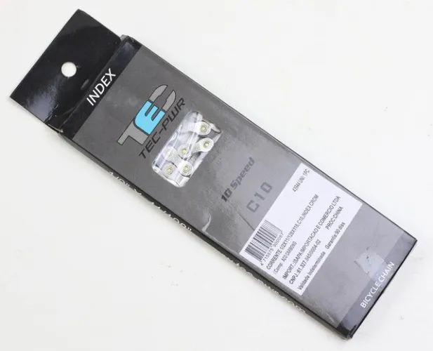 Corrente Bike TEC 10V 116 Elos Indexada Powerlink Serve Shimano Sram 10-20-30 Marcha 7001