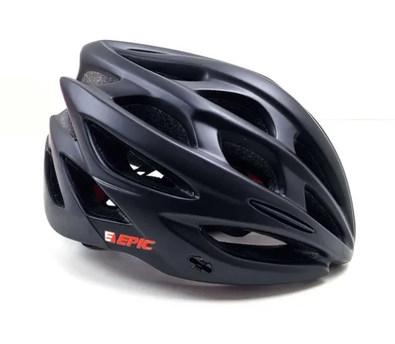 Capacete Bicicleta Epic MV50 Led Sinalizador Inmold 20 Entradas de Ar e Tela Proteção 8800