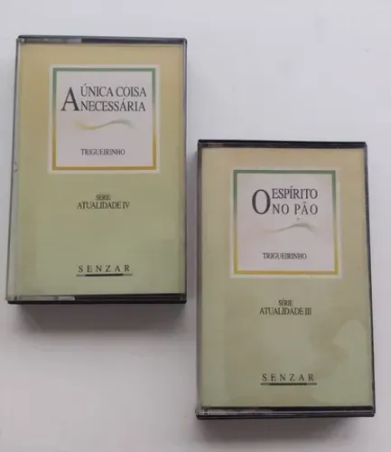 Fita K7 Trigueirinho Série atualidade 3 e 4