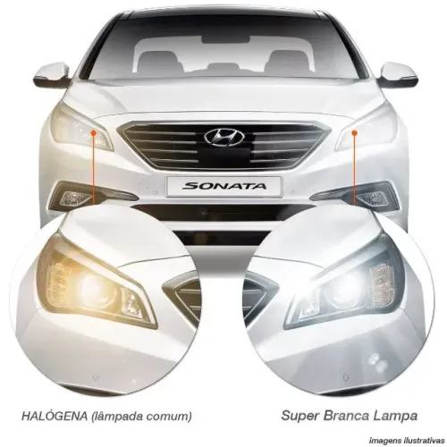Par De Lâmpada Universal Pingo 3 Led P/ Mínima do seu Carro 6000k 12v Branco extremo