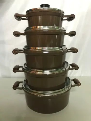 Jogo panela alumínio fundido CAVA 
