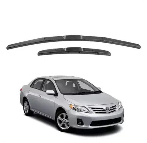 Par Palheta Limpador Para-brisa Silicone Toyota Corolla 2009 A 2015