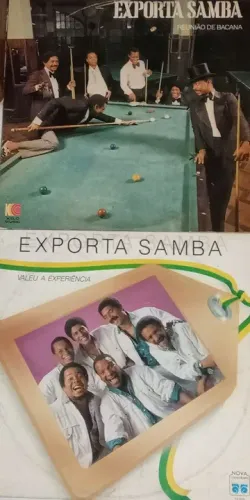 Lote de Discos de Vinil Exporta Samba