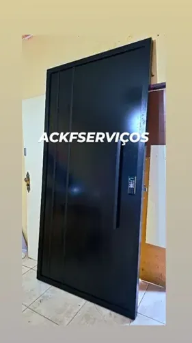 Portas acm alumínio pivotante