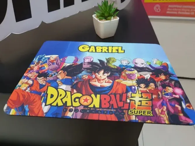 Mousepad personalizado com tema de sua preferência