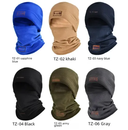 Balaclava homens, gorros com rosto quente, térmica, lenço esportivo militar tático, cinza