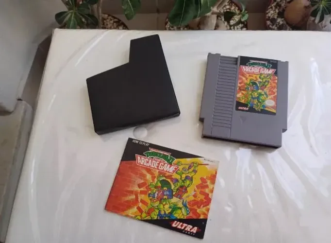 Teenage Mutant Ninja Turtles 2 Nes Tartaruga Ninja C/ Manual