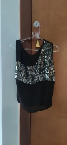blusa espaço fashion com paete PROMOCAO BLACK FRIDAY ANTECIPADO