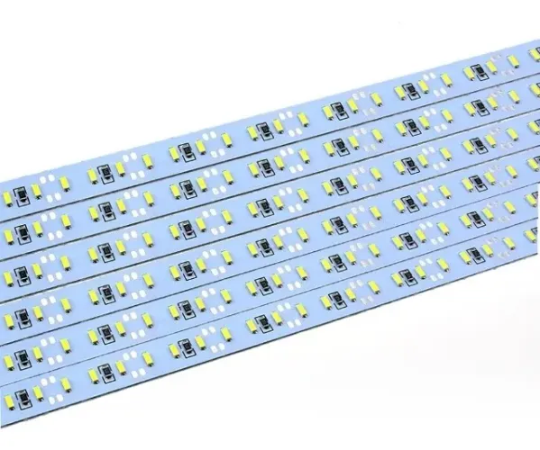 Kit 10 Tira Led 12v 28w 1m Branco Frio Barra 144 Leds