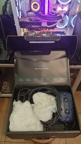 STEAM VR - VALVE - HTC VIVE PRO STARTEC AZUL - vr chat