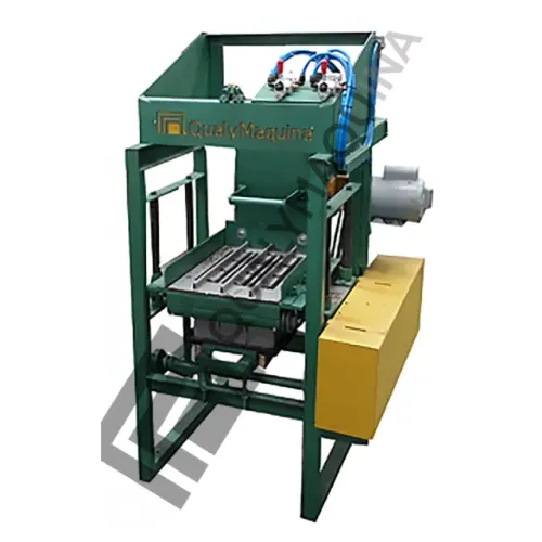 Máquina Para Produção De Blocos E Pavimentos QMA-4 Pneumática Qualymaquina 